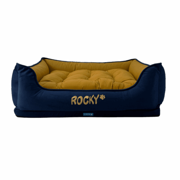 Cama para perro Mediana Full – azul oscuro - Ocre